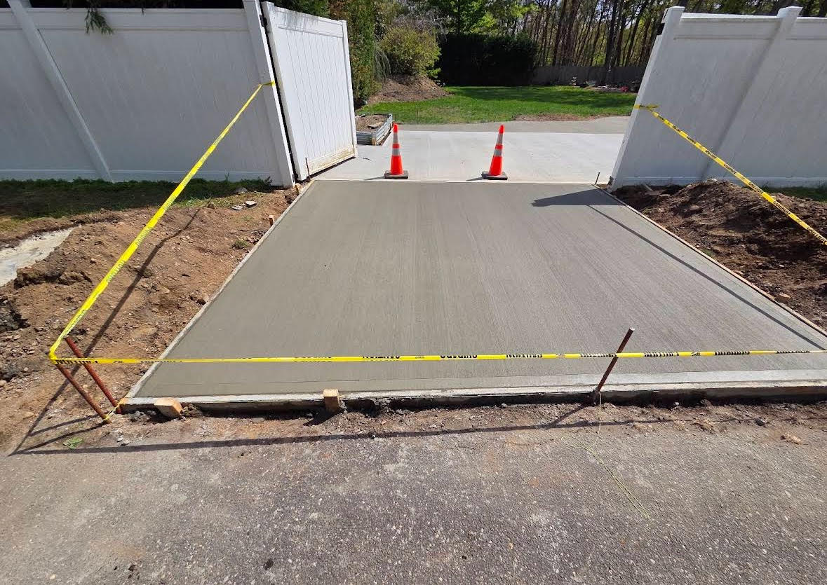 Poured Concrete Slab Project